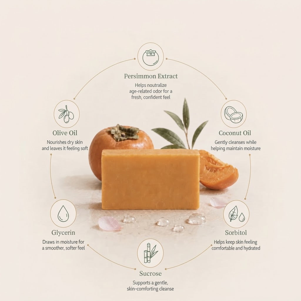 Monoe – Japanese Persimmon Soap
